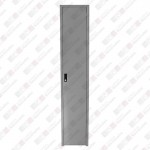Gabinete Metálico Multiusos 5 Entrepaños 1 Puerta Gris